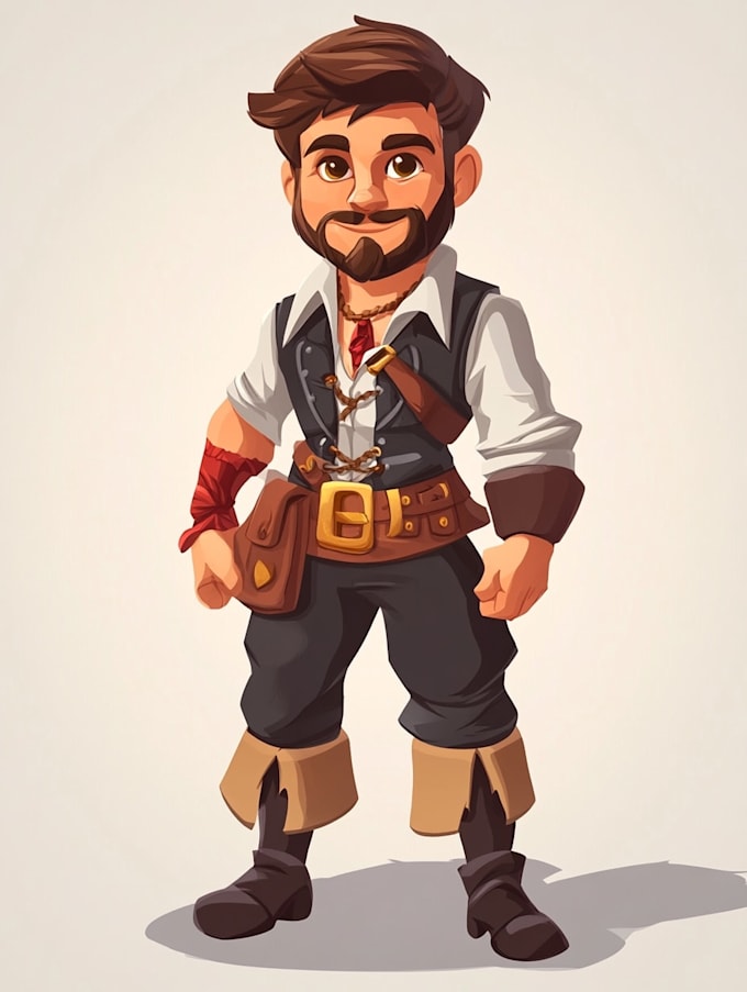 design 2d game character