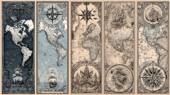do map design for custom events, festivals, and vector map illustrations
