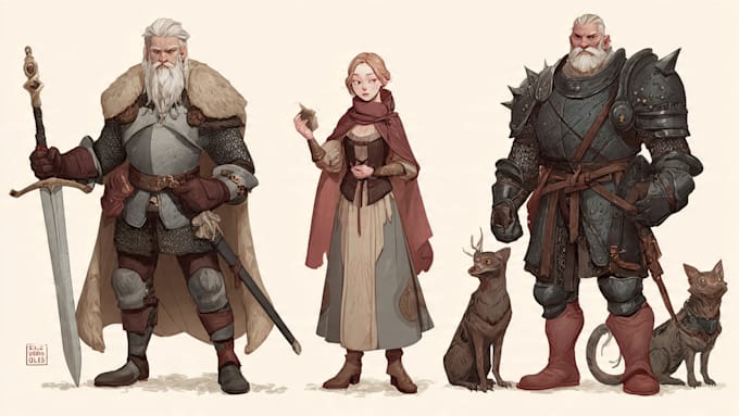 Character Jpeg Draw character design, concept art, fanart, dnd character by ...