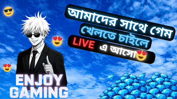 design professional gaming thumbnails for your live stream