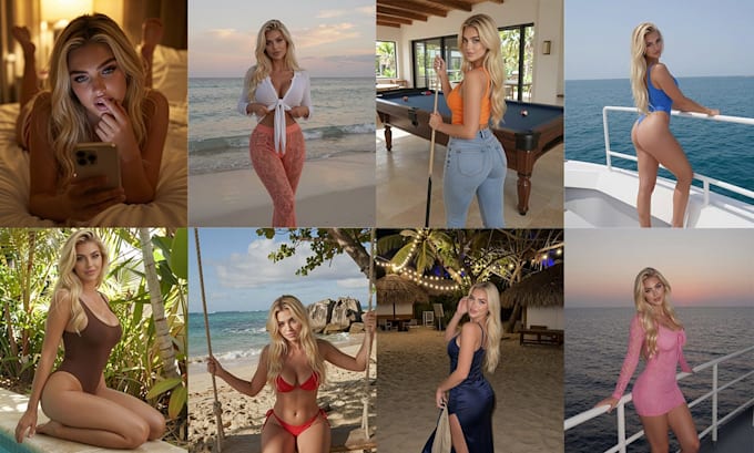 create a ready to use ai influencer content pack
