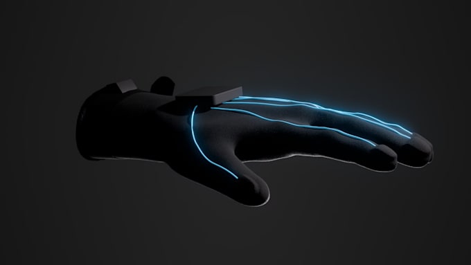do 3d gloves design, boxing gloves, sports gloves, wearable design