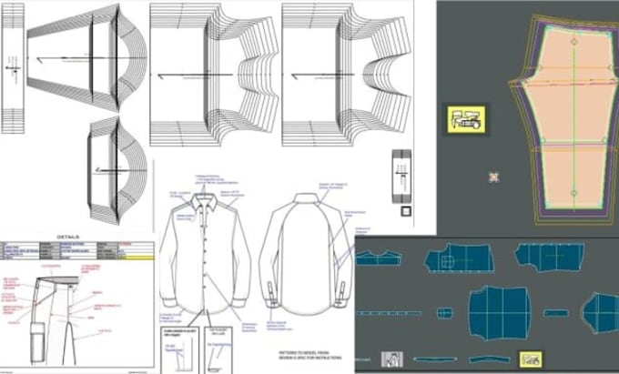 create professional PDF sewing patterns for your clothing designs