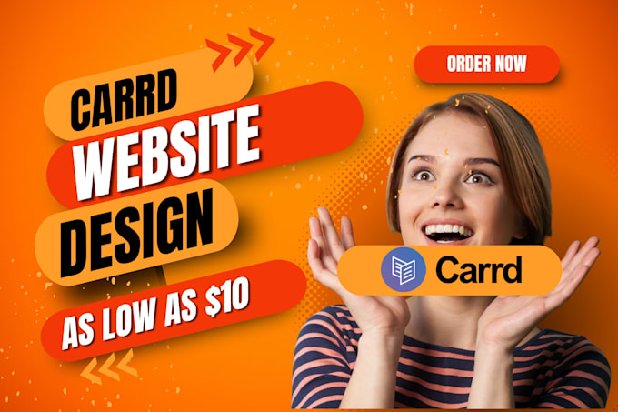 carrd design functional carrd website redesign carrd landing page carrd design