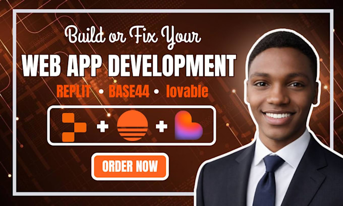 build, fix and deploy web apps using replit, lovable and base44 saas mvp expert