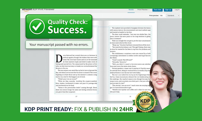 fix KDP interior upload errors, kindle ebook formatting or paperback formatting