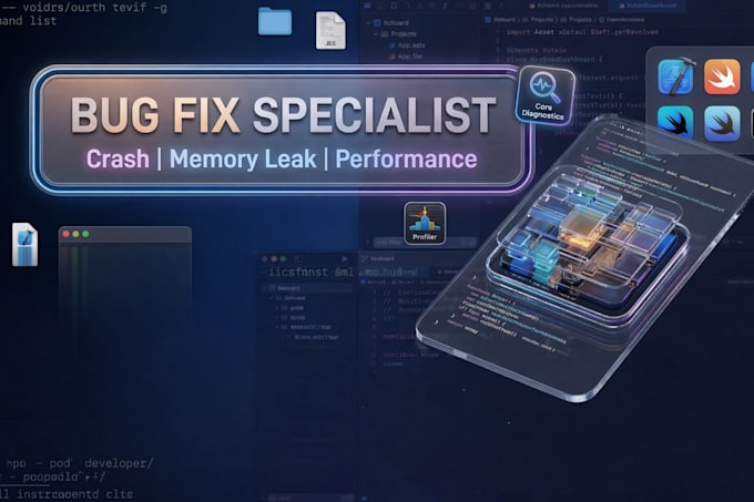 fix bugs crashes and performance issues in your ios app