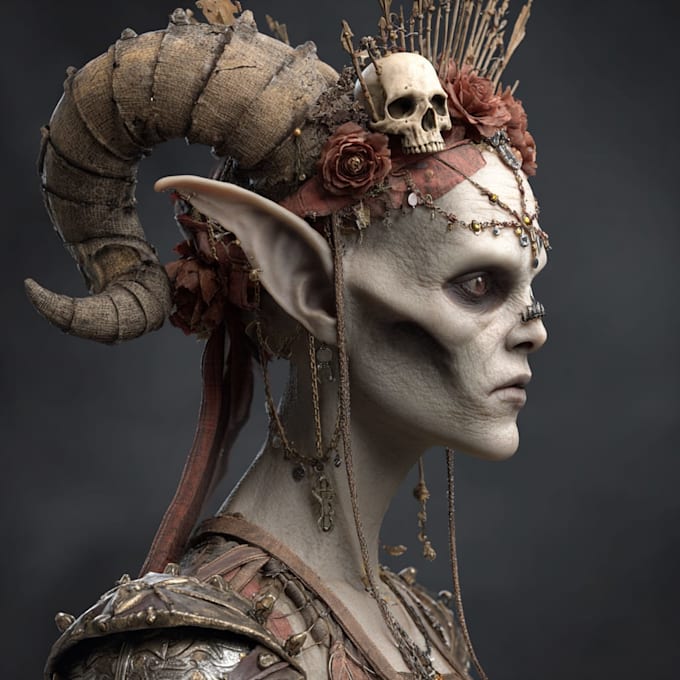 fantasy horror and fantasy horror character