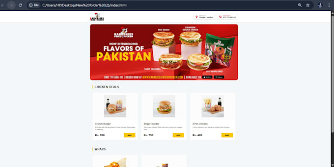 create a clean and user friendly website design