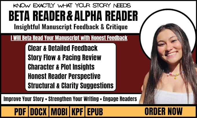 critique beta reading alpha beta reader for romance fantasy webnovel