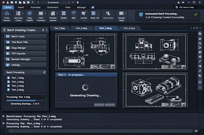develop autocad plugin lisp dotnet automation tool cad workflow system
