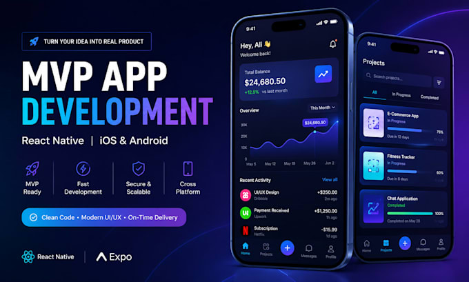 build your mvp mobile app with react native and expo