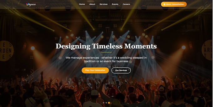 design a professional website for high visibility and growth