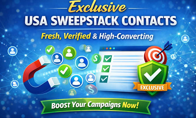 provide exclusive fresh sweepstack leads through targeted ads for highconverting