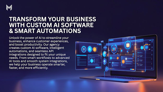 create custom ai software, automations and integrations