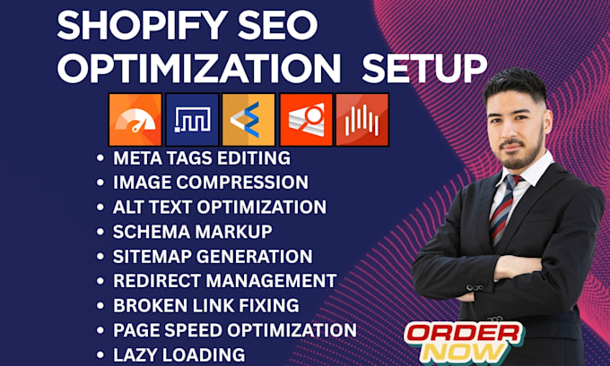 setup shopify SEO optimization tinyimg matrixify sitemapper searchpie  loadify