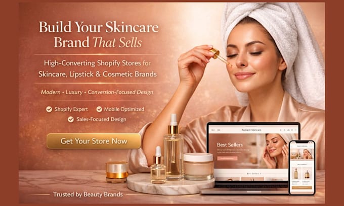 build skincare ecommerce website lipstick cosmetic website skincare shopifystore