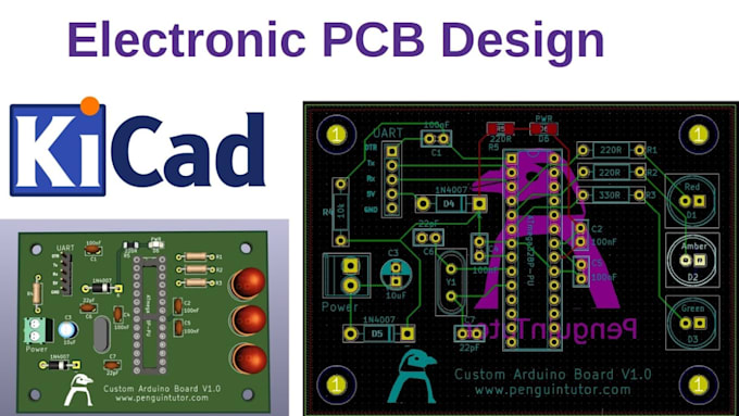 Design order schematic pcb gerber bom in altium kicad easyeda for ...