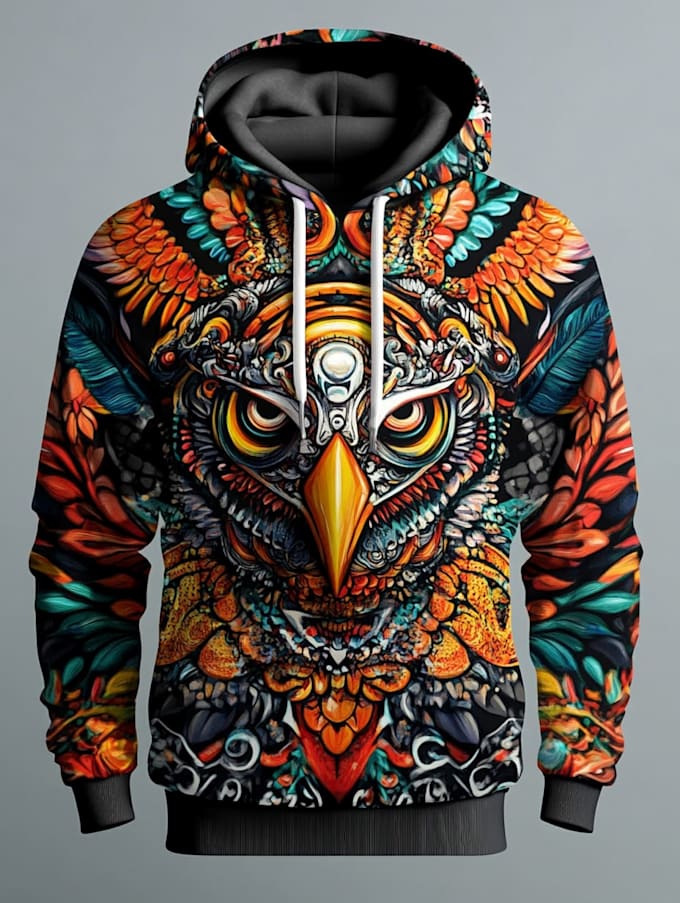 make trendy streetwear hoodie design