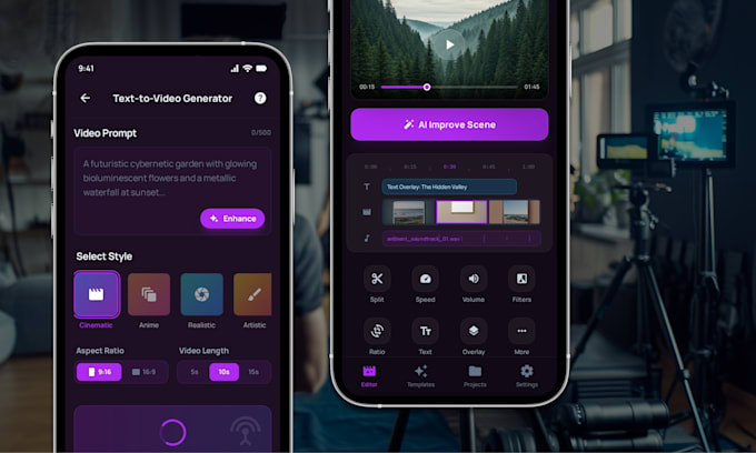 create a short video app like seedance