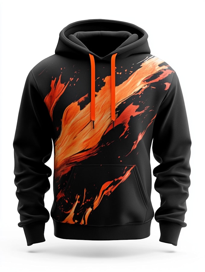 make trendy streetwear hoodie design