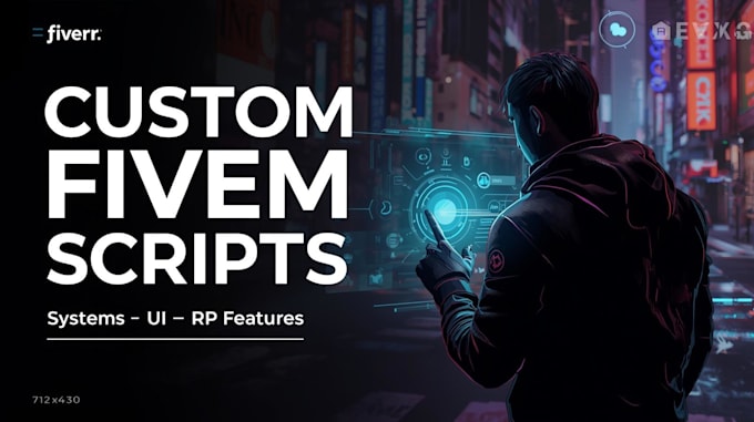 develop custom fivem scripts and systems for your gta rp server, fivem script