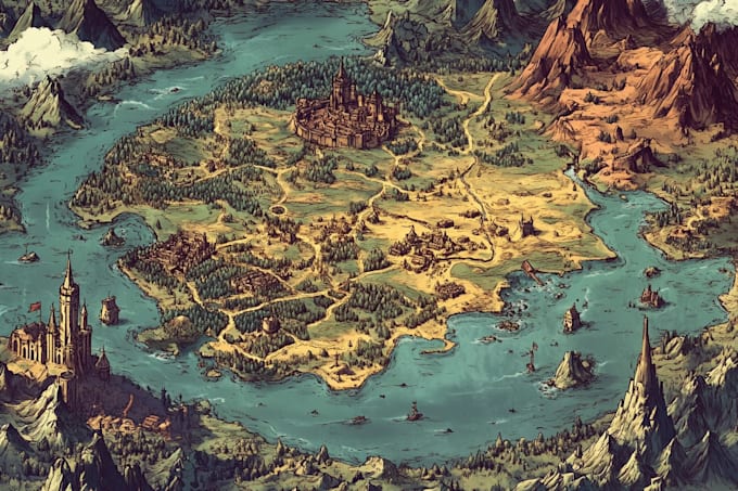 do you rpg fantasy map