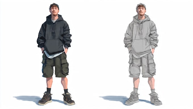 draw you a realistic character