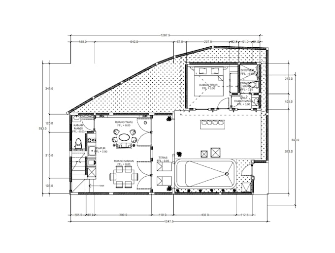 do 2d floor plan in autocad