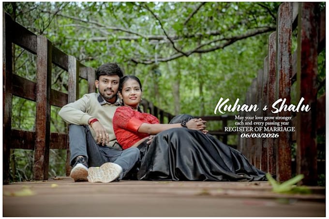 wedding album cover design