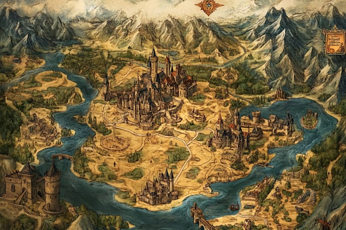 do you rpg fantasy map