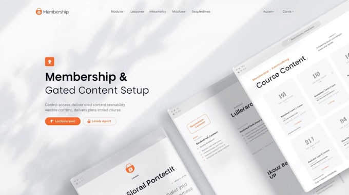 squarespace online course setup, course website design, squarespace membership