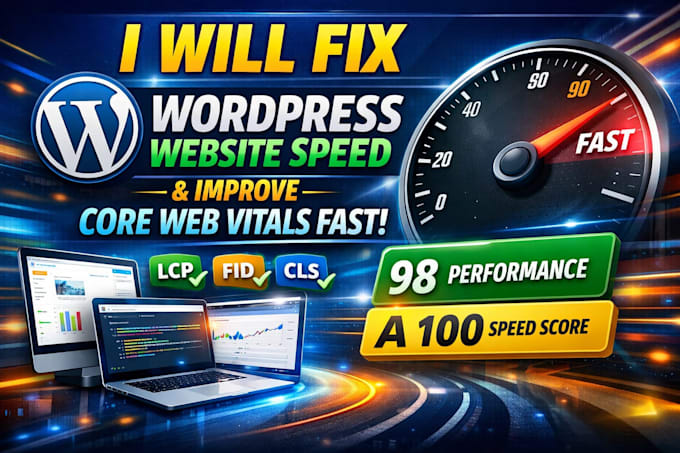 fix wordpress website speed and core web vitals issues