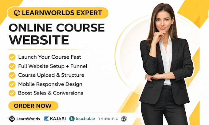 setup learnworlds online course website and be your learnworlds expert