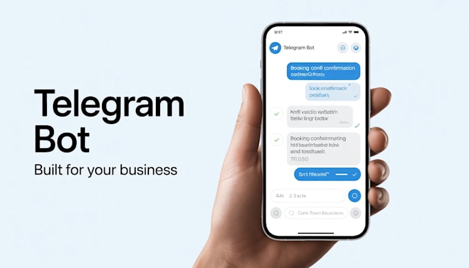 build a custom telegram bot with booking, payments, or admin panel
