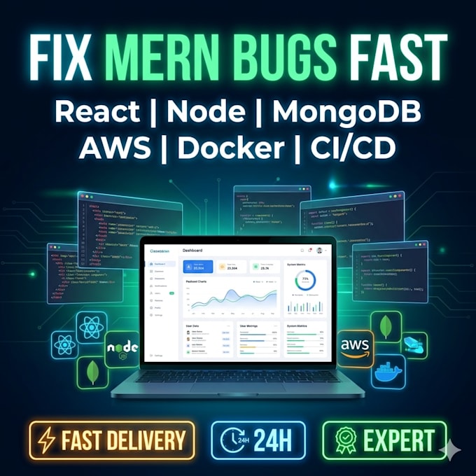 fix bugs in your mern stack react node js web app