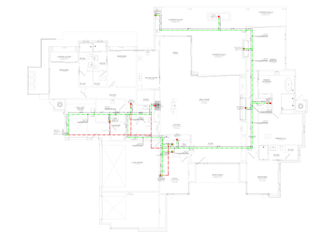 design natural gas piping system and gas layout plan