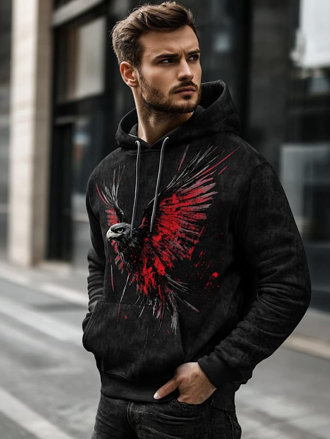 do custom hoodie design or clothing design