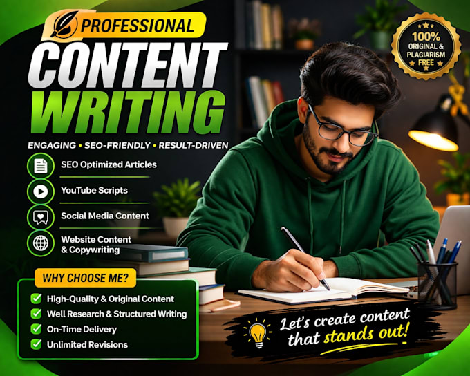 seo content writer social media