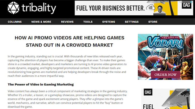 do vanguard guest posting on trusted authority sites