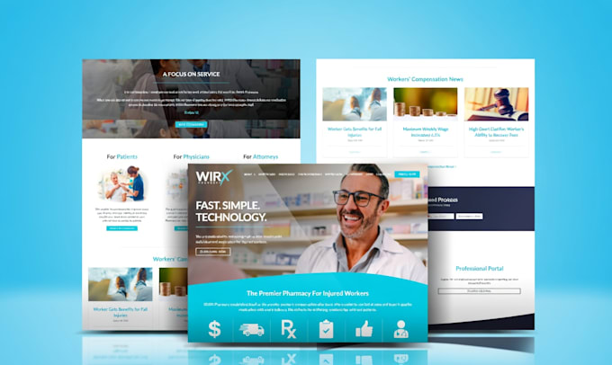 do modern wix website design, redesign wix website, wix online store