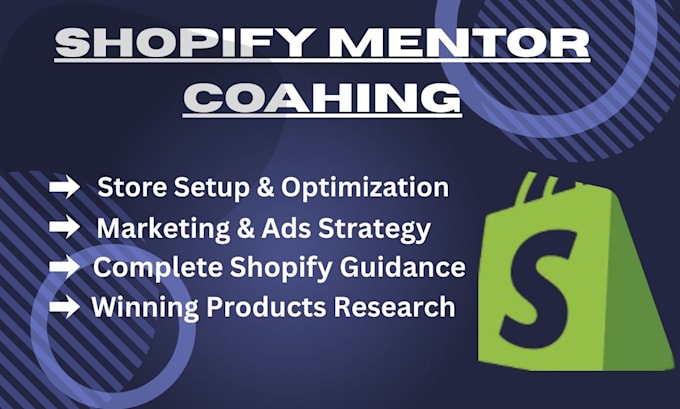 be your shopify dropshipping ecommerce coach