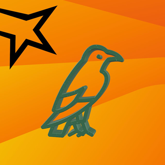a powerful modern logo