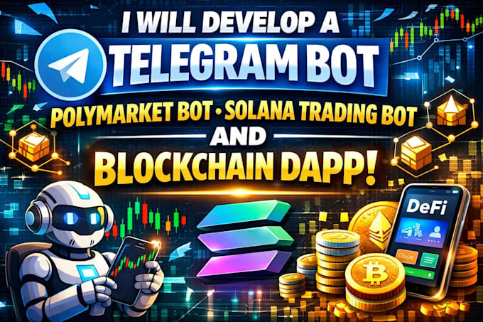 develop a custom telegram bot, forex bot with python for your needs