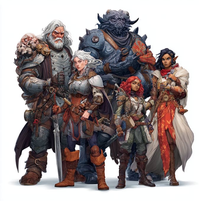 character art and dnd character art
