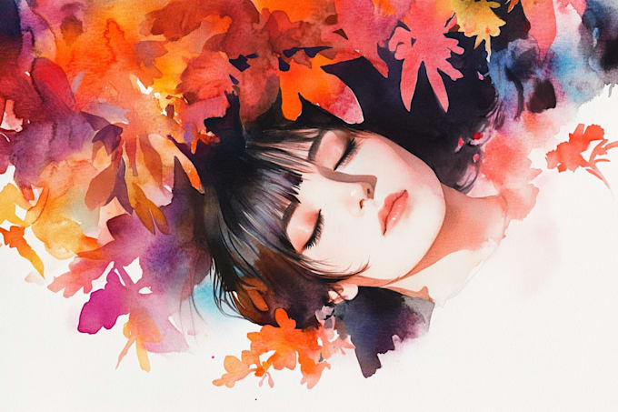 draw a watercolor illustration