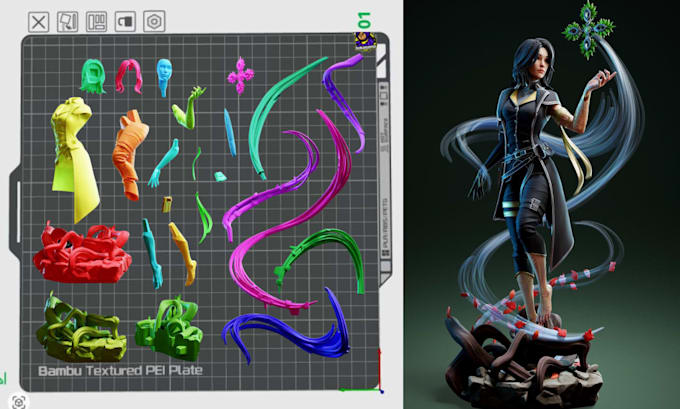 covert 3d stl to 3mf multicolor  bambu lab for high quality 3d printing