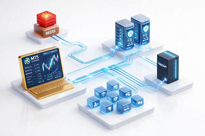 create mt5 trading API with jwt rbac, redis, and tenant isolation