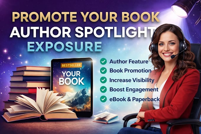 promote your book through spotlight exposure feature