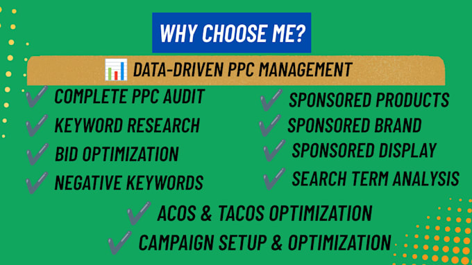 be your personal amazon ppc manager for amazon sales growth and amazon fba ads